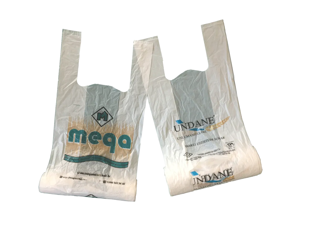 Baskılı Rulo Atlet Poşet Ve Market Çantaları